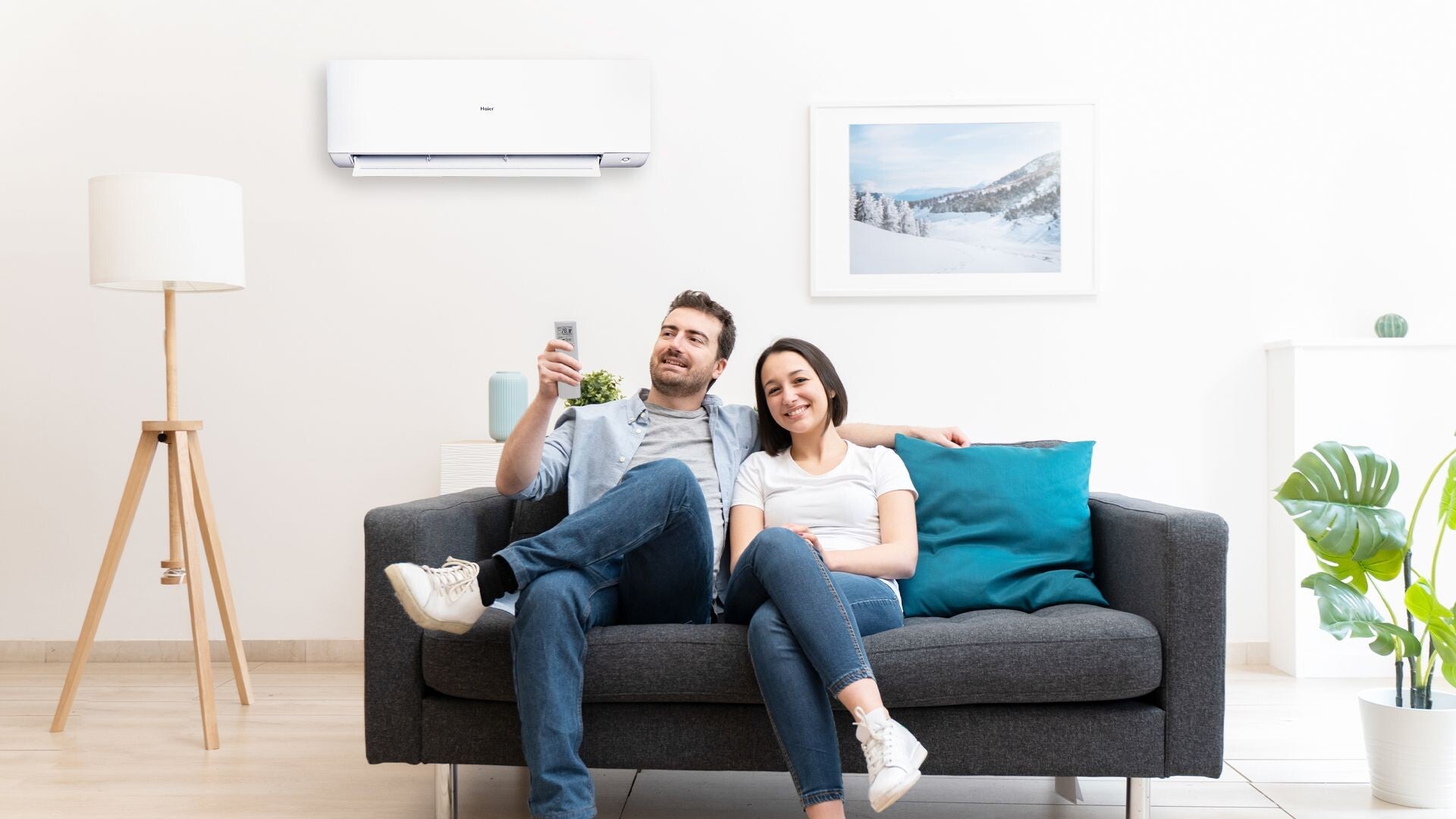 Climatizzatore a parete in un ambiente residenziale