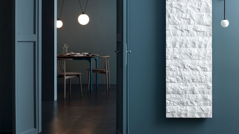 Radiatore decorativo effetto pietra